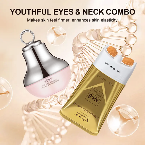 YCZZ Neck-Eye Care Tightening & Revitalizing Set - Smooth of Fine Lines, Eye & Neck Treatment, Skin Moisturizer, Deep Moisturizing Skincare