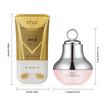 YCZZ Neck-Eye Care Tightening & Revitalizing Set - Smooth of Fine Lines, Eye & Neck Treatment, Skin Moisturizer, Deep Moisturizing Skincare